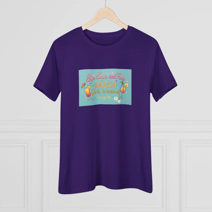Sun, Sips, and Fun Beach Girls' Weekend - Women's Softstyle Tee - Whippie's
