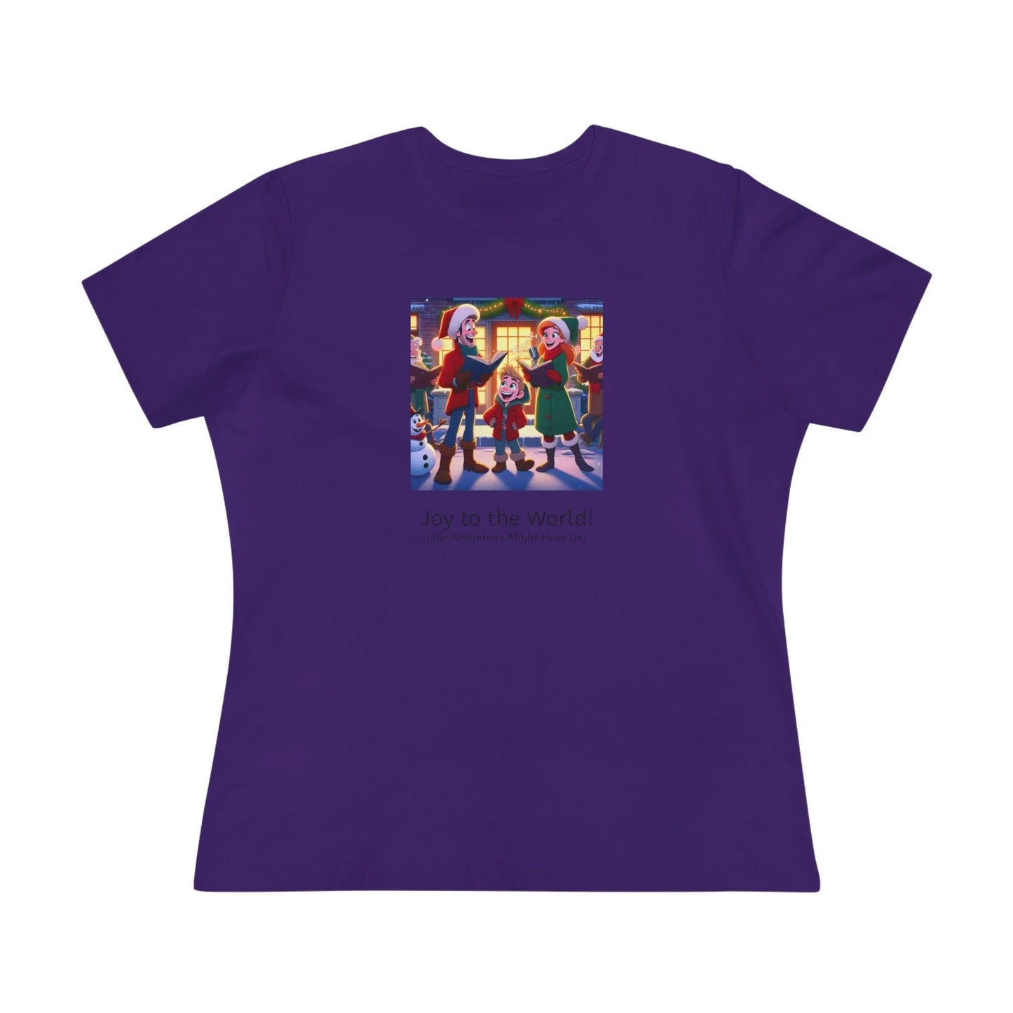 Joy to the World! (The Neighbors Might Hear Us) - Women's Tee - Whippie's