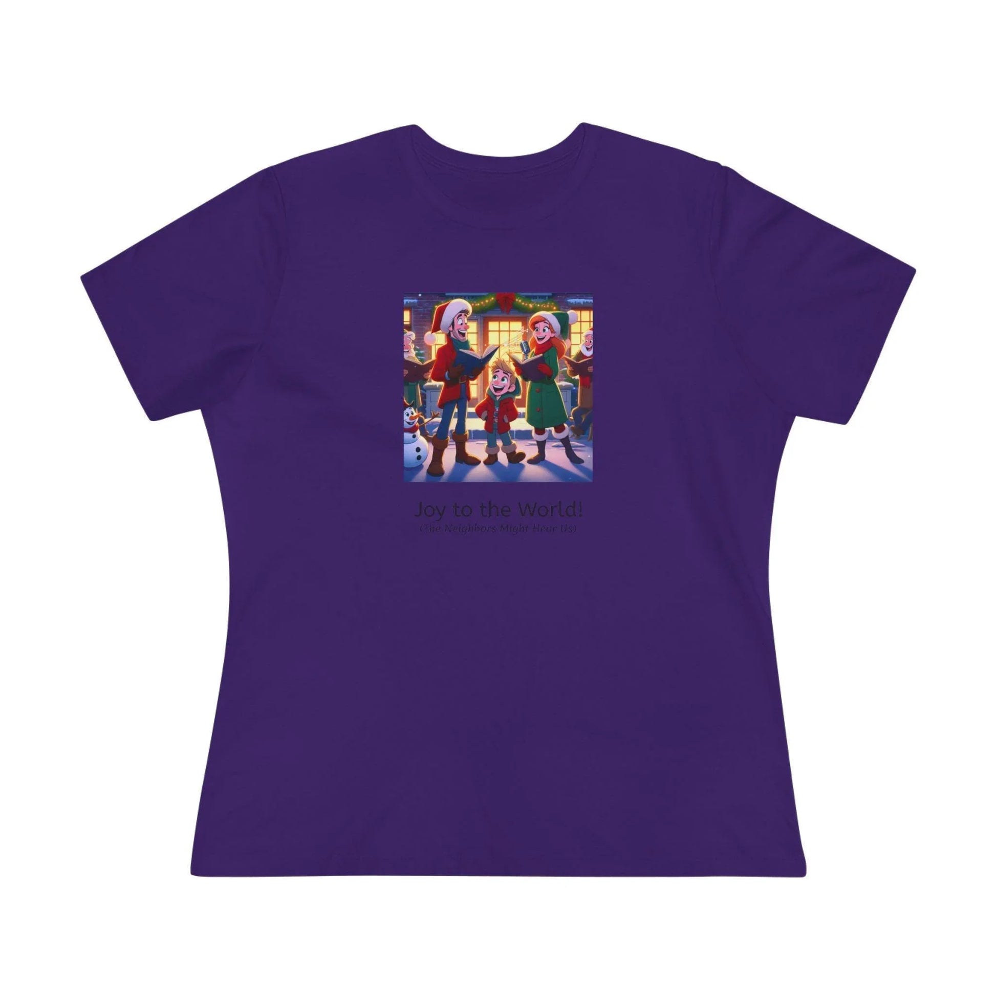 Joy to the World! (The Neighbors Might Hear Us) - Women's Tee - Whippie's