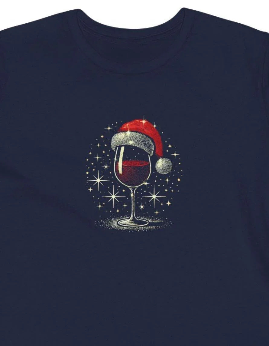 Wine & Christmas Cheer- Women's Softstyle Tee - Whippie's