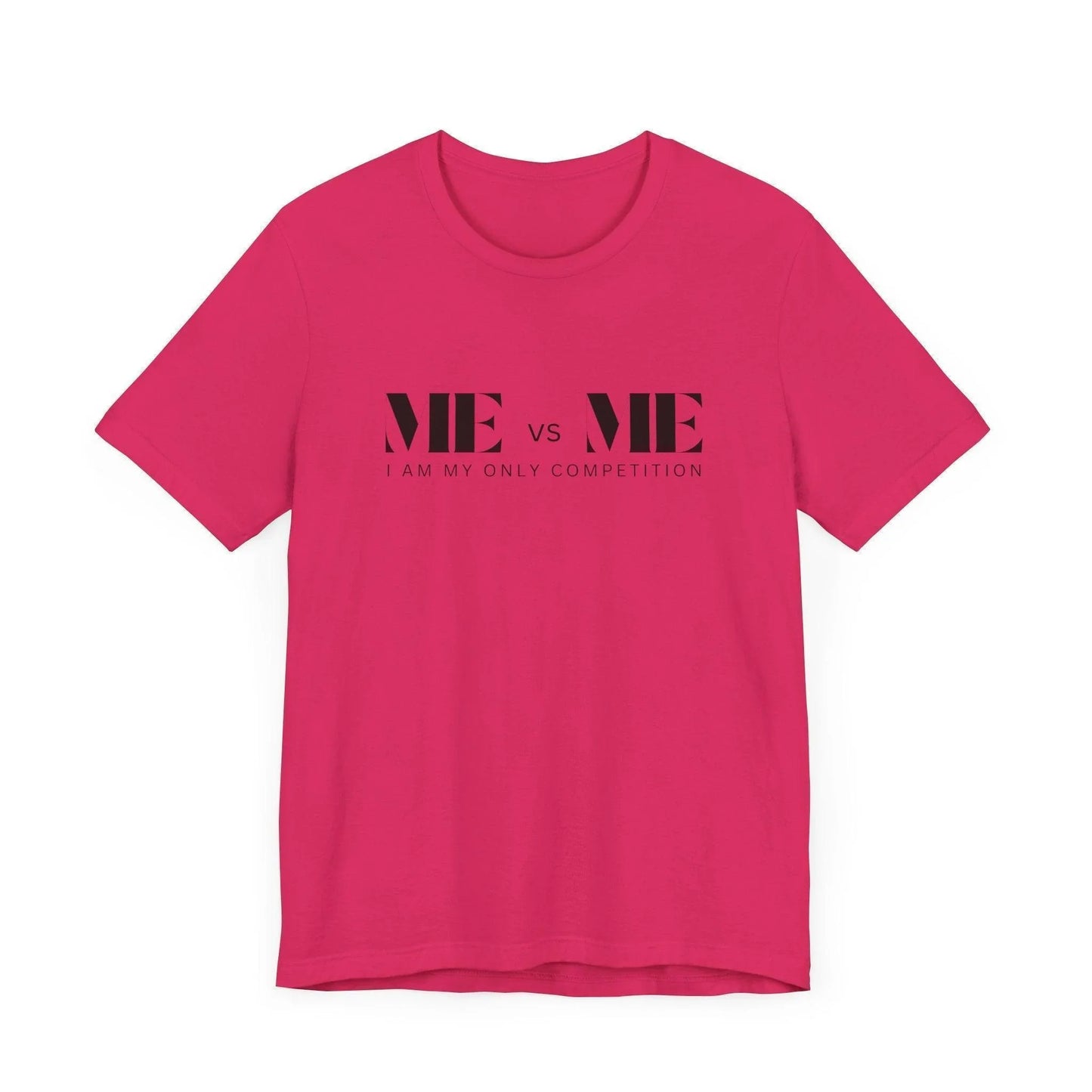 🔥 ME vs ME, I am my Only Competition 💪 Unisex Jersey Tee ✨ Challenge yourself, conquer your goals! - Whippie's