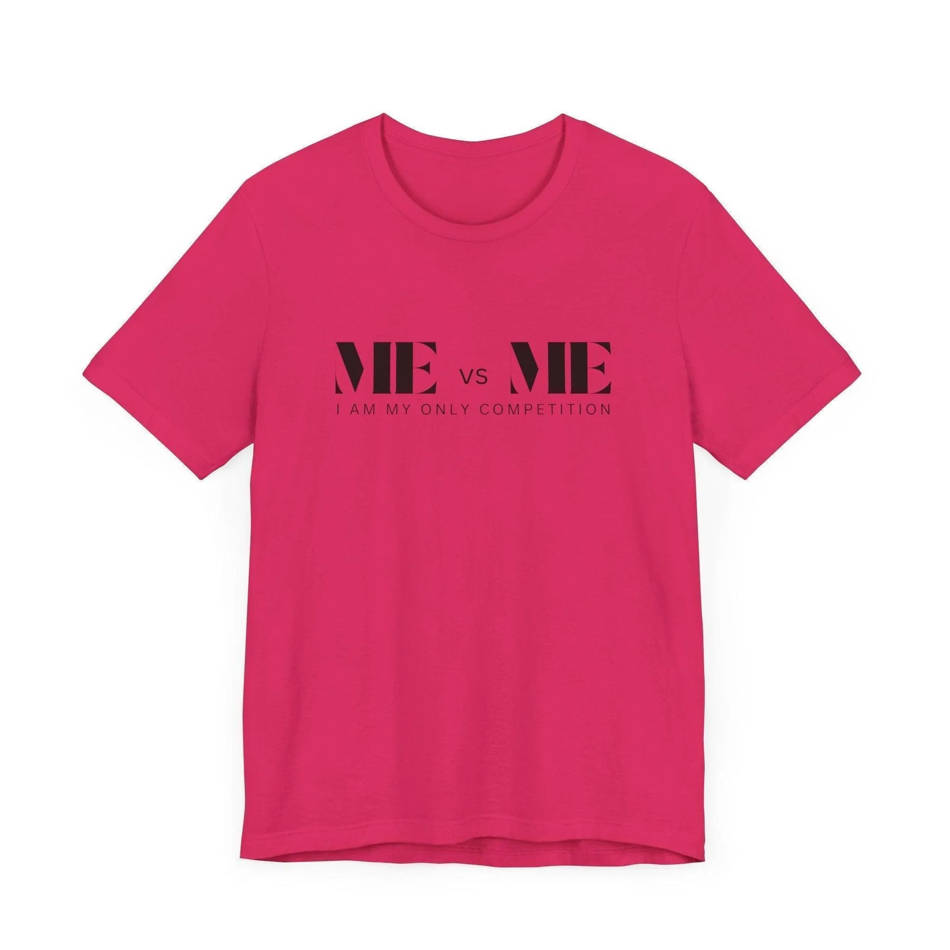 🔥 ME vs ME, I am my Only Competition 💪 Unisex Jersey Tee ✨ Challenge yourself, conquer your goals! - Whippie's