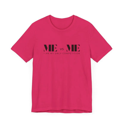 🔥 ME vs ME, I am my Only Competition 💪 Unisex Jersey Tee ✨ Challenge yourself, conquer your goals! - Whippie's