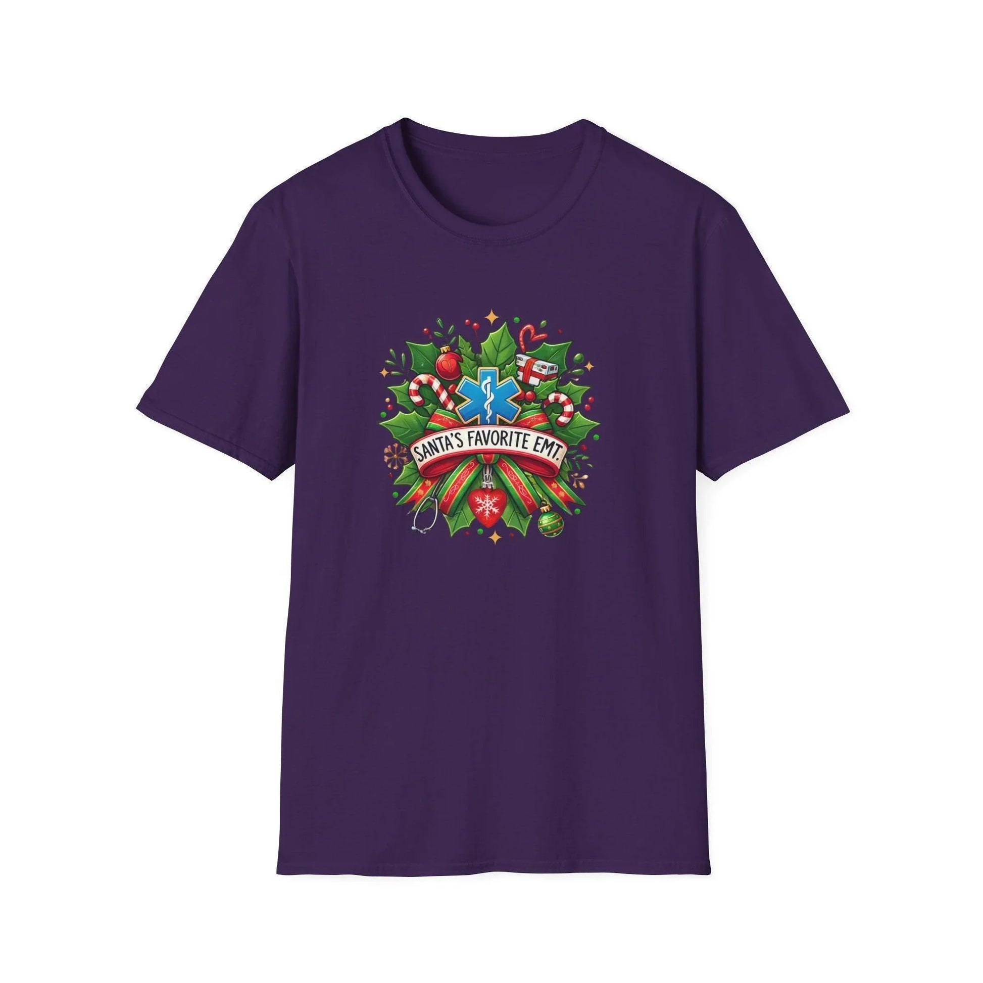 Santa's Favorite EMT Unisex Tee 🚑🎅 - Whippie's