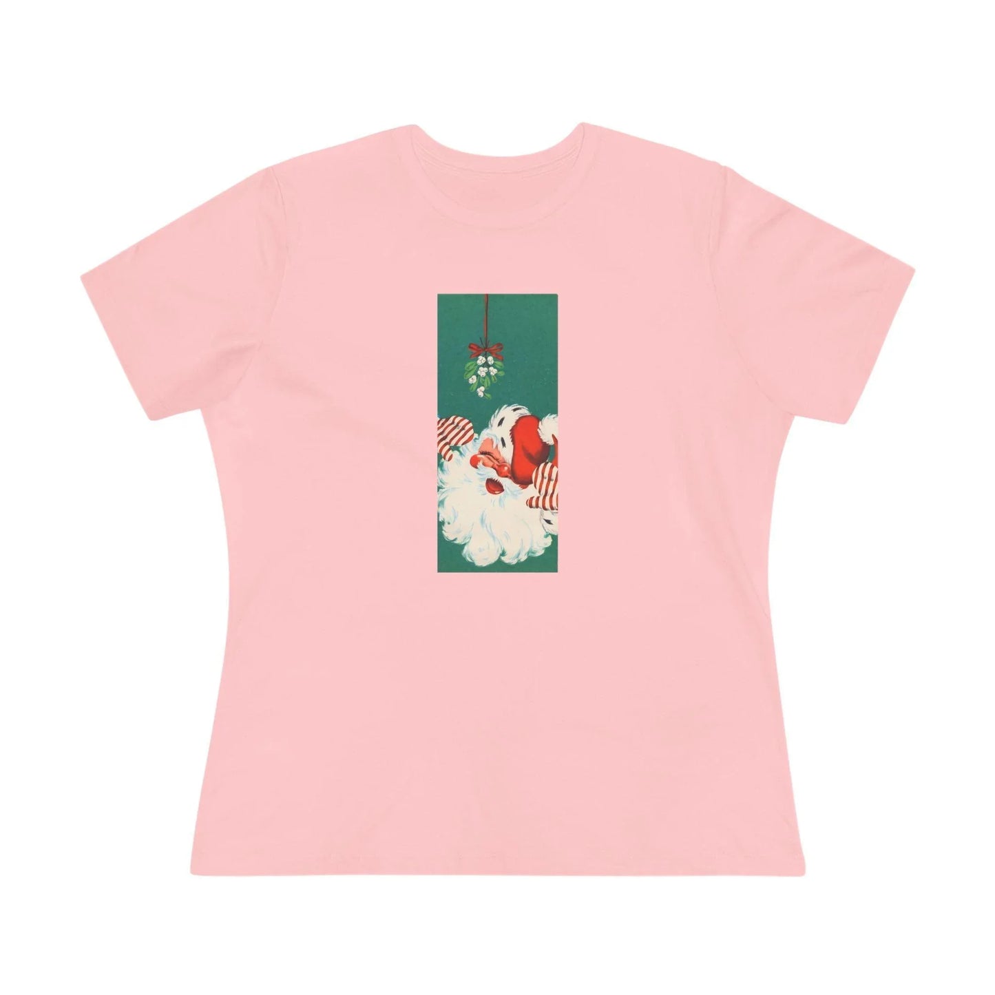 Santa Mistletoe Kisses - Women's Tee - Whippie's