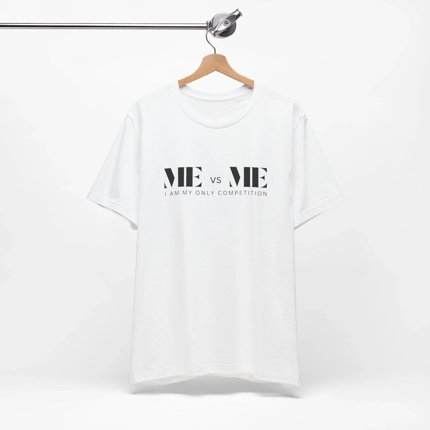 🔥 ME vs ME, I am my Only Competition 💪 Unisex Jersey Tee ✨ Challenge yourself, conquer your goals! - Whippie's