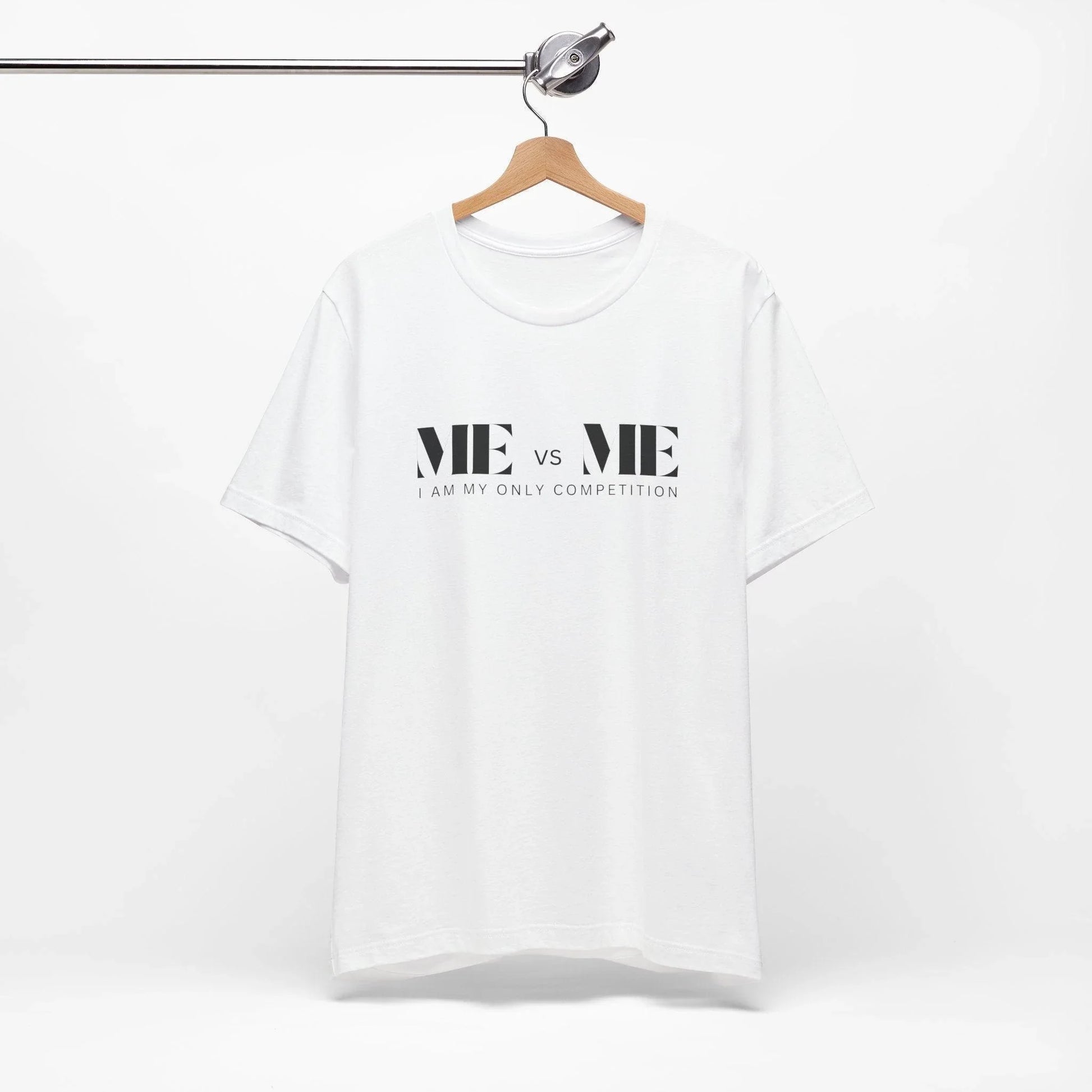🔥 ME vs ME, I am my Only Competition 💪 Unisex Jersey Tee ✨ Challenge yourself, conquer your goals! - Whippie's