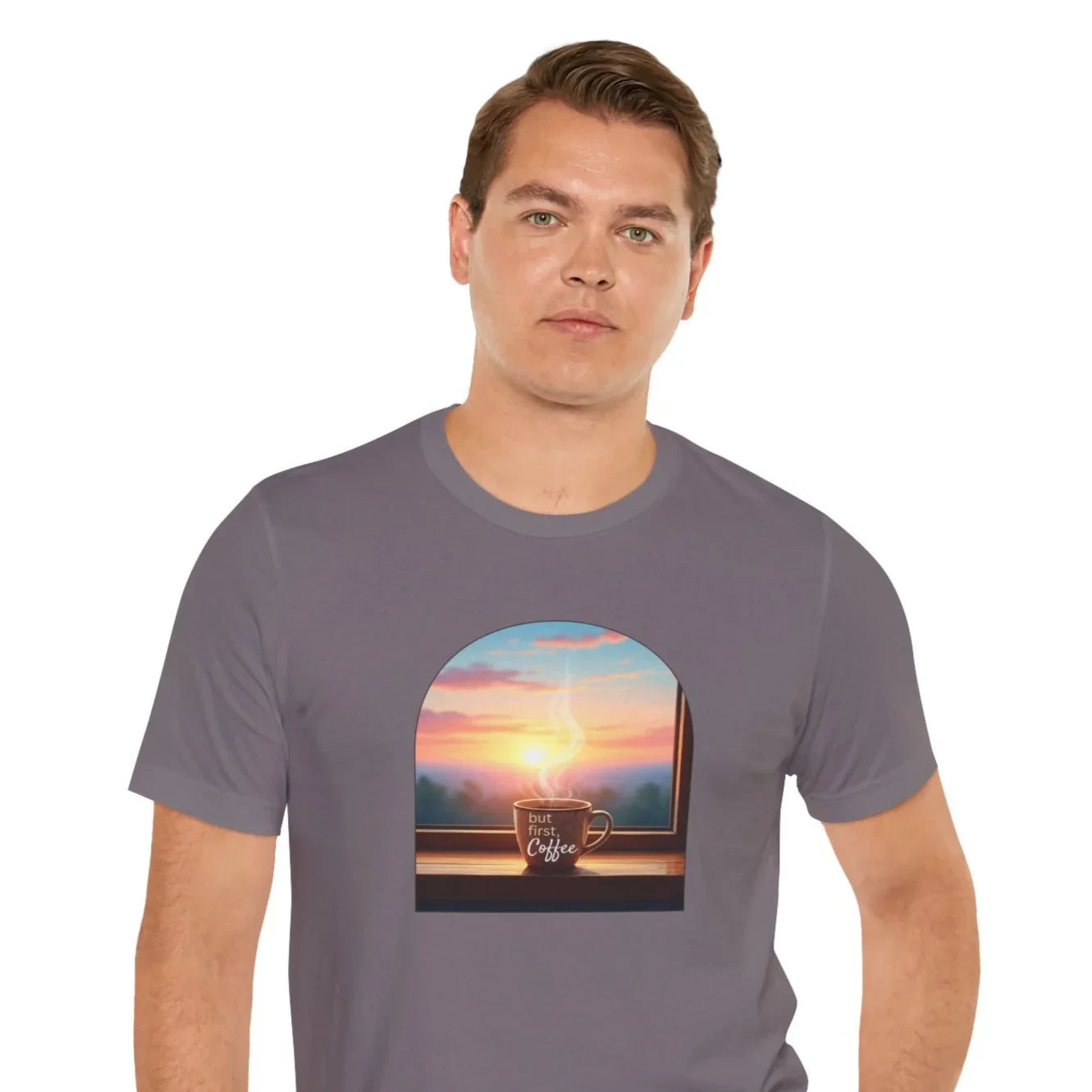 But First, Coffee - Unisex Jersey Tee - Whippie's