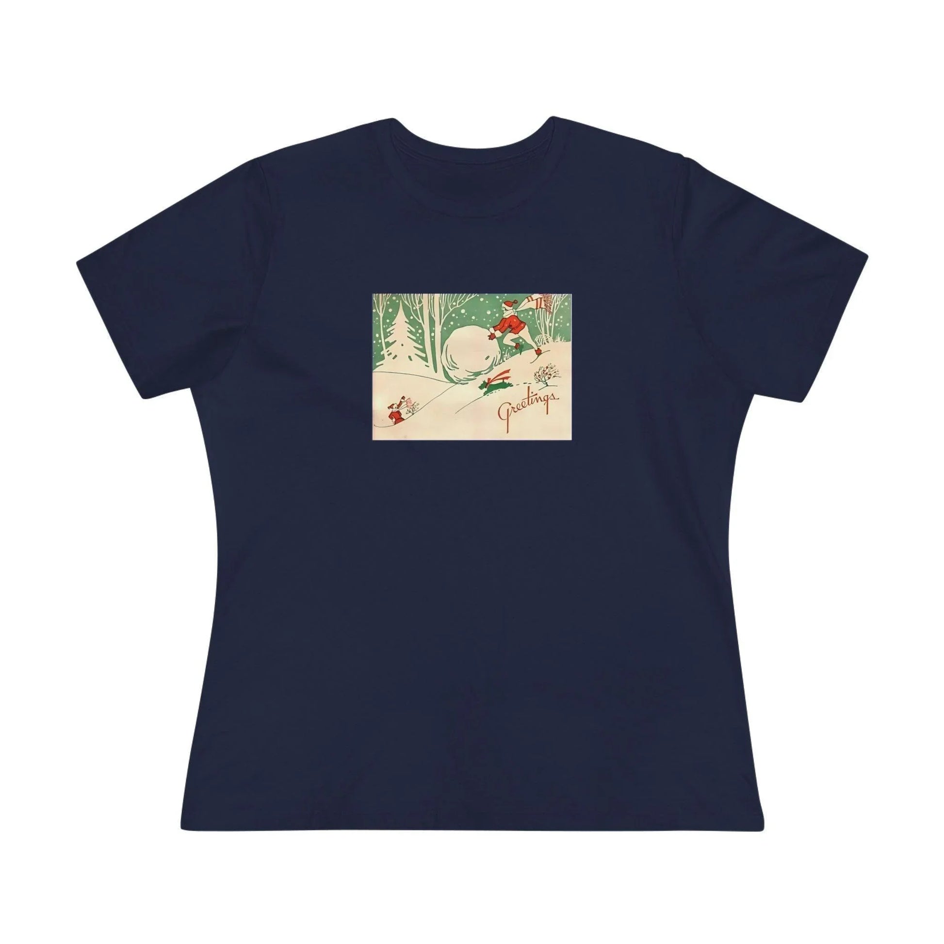 Greetings - Snow Fun - Women's Tee - Whippie's