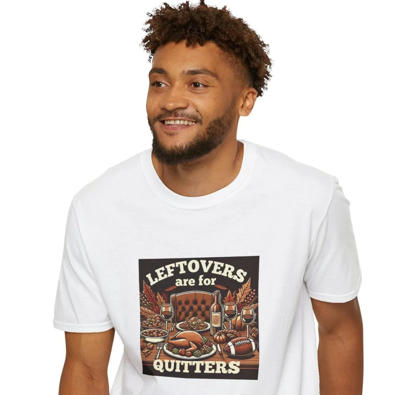 Leftovers are for Quitters - Football - Unisex T-Shirt - Whippie's