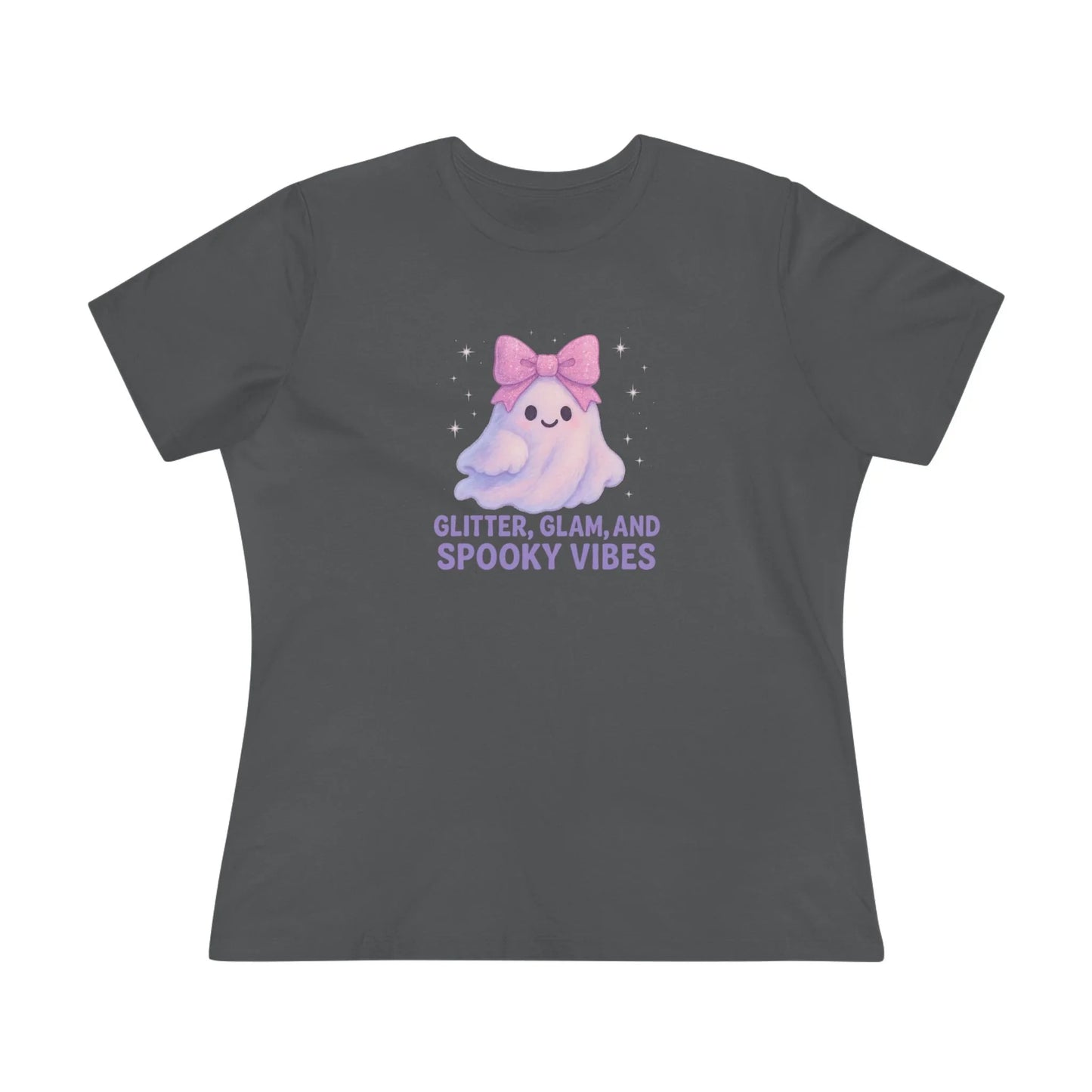 Glitter, Glam, & Spooky Vibes Women's Relaxed Tee - Whippie's