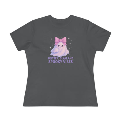 Glitter, Glam, & Spooky Vibes Women's Relaxed Tee - Whippie's