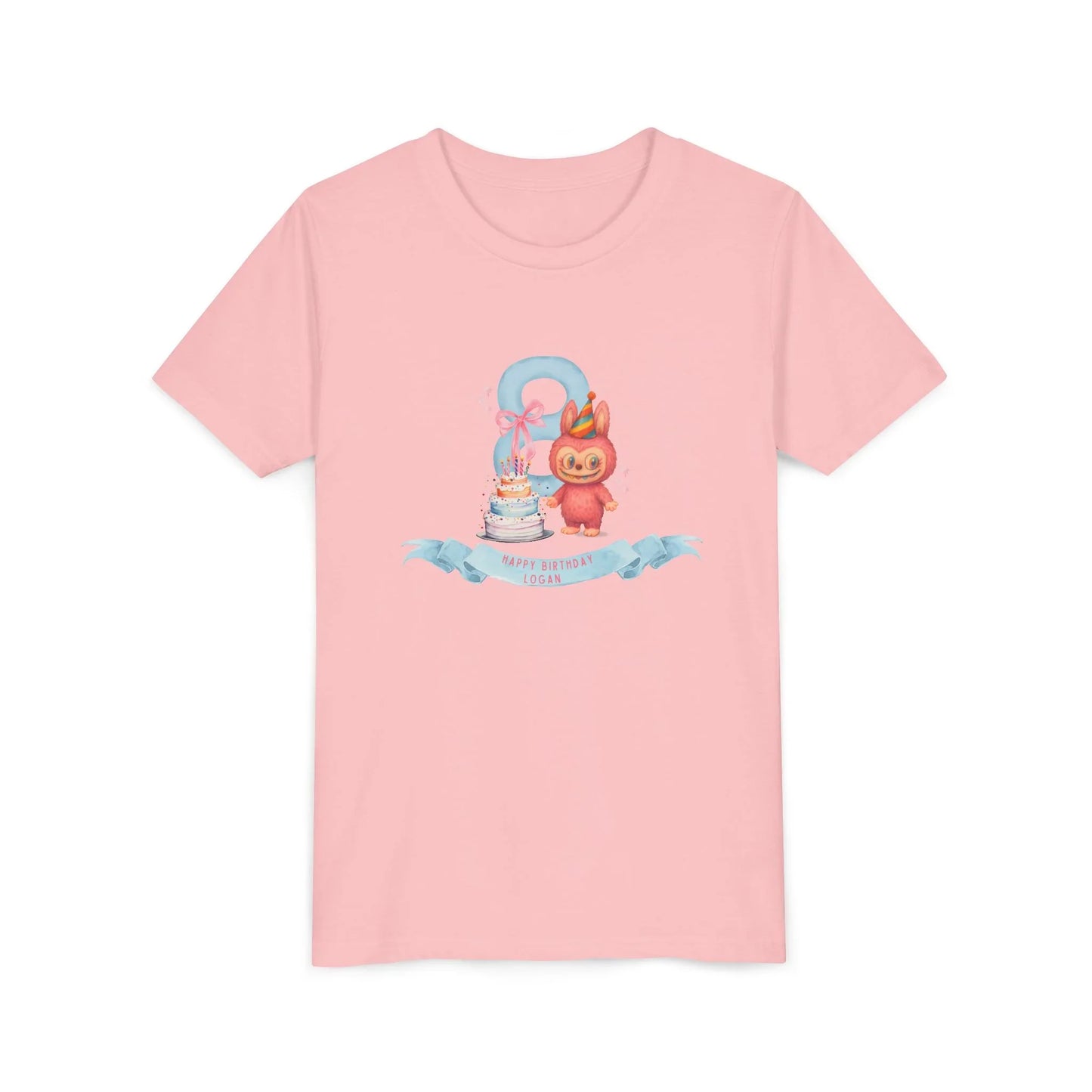 Labubu Birthday Youth Tee - Personalizable - Whippie's