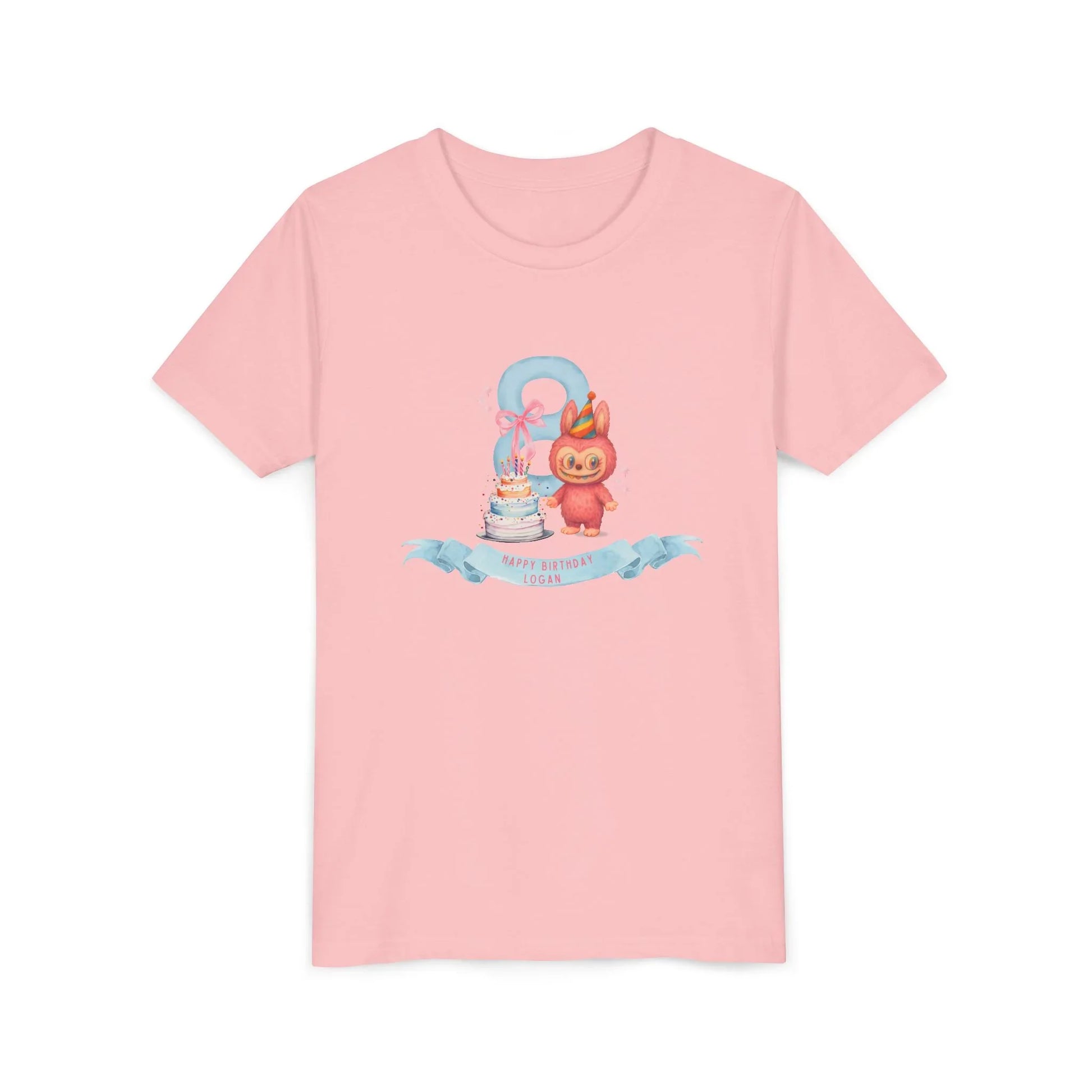 Labubu Birthday Youth Tee - Personalizable - Whippie's