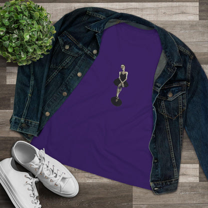Ballerina Bones - Spooktacularly Stylish! ☠️🩰 - Women's Softstyle Tee - Whippie's