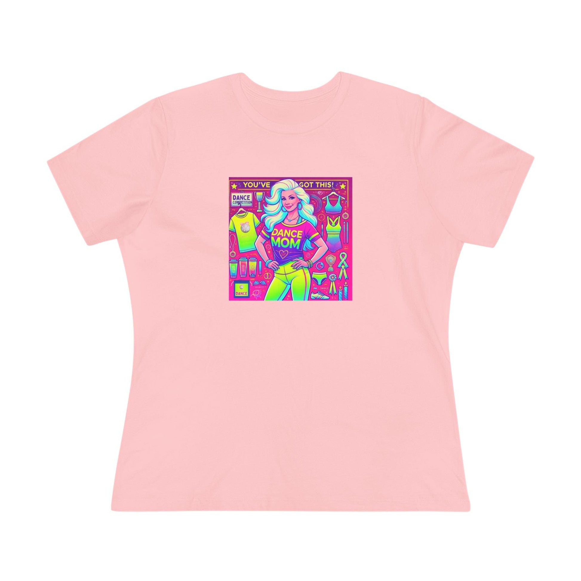 Dance Mom Magic (White Hair) - A Colorful Celebration 🌈 - Women's Softstyle Tee - Whippie's