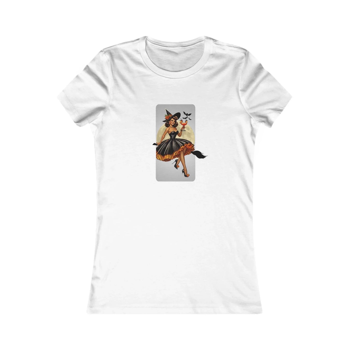 Bewitching Hour Women's Favorite Tee - Fly High, Witchy Woman! 🧙‍♀️🌙