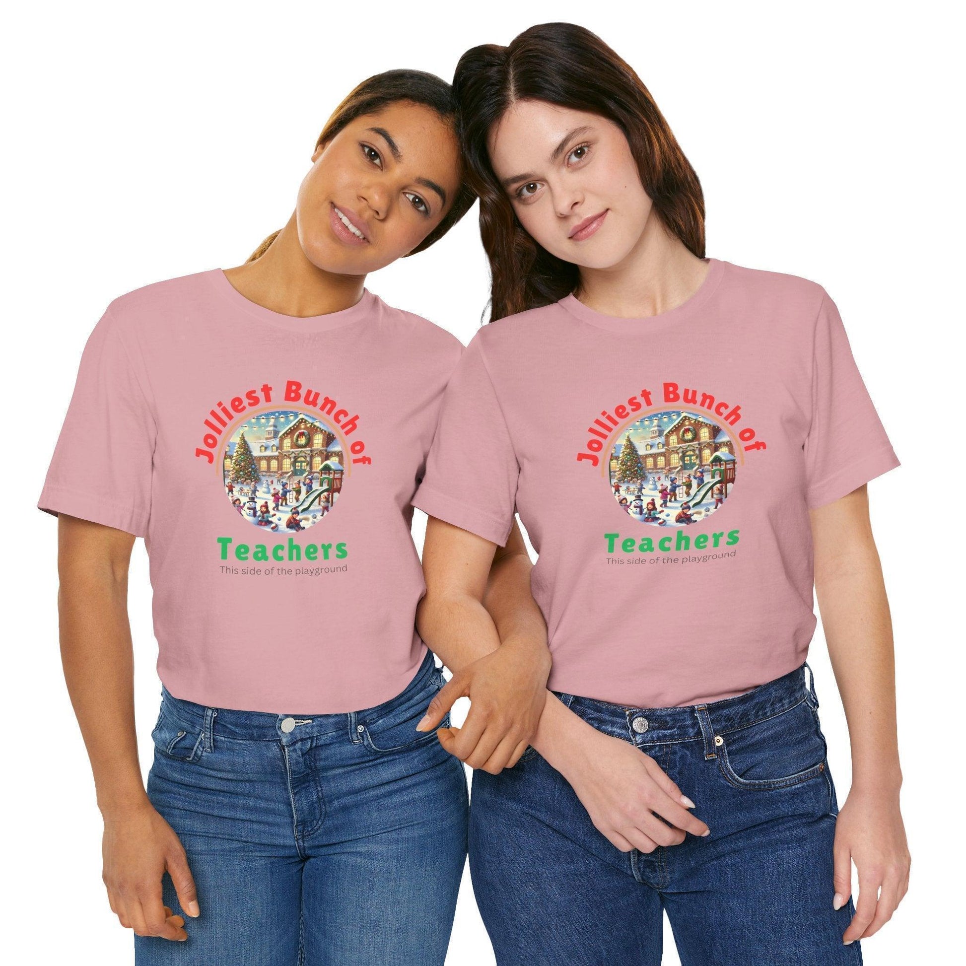 🌴 Jolly Bunch of Teachers ☀️ Unisex Jersey Tee 🧑‍🏫 - Winter Wonderland - Whippie's