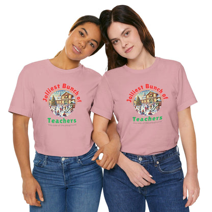 🌴 Jolly Bunch of Teachers ☀️ Unisex Jersey Tee 🧑‍🏫 - Winter Wonderland - Whippie's