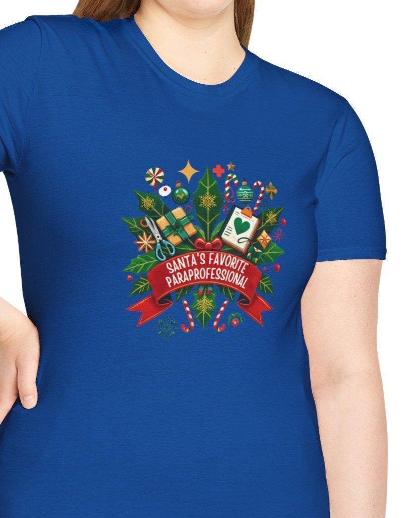 Santa's Favorite Paraprofessional Unisex Tee ✏️🎅 - Whippie's