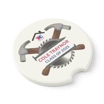 Technical HS Graduation Car Coaster - Personalizable - Whippie's