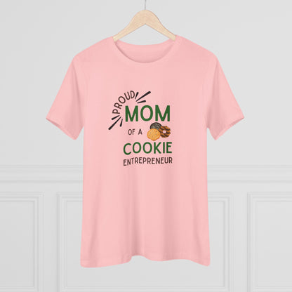 Proud Mom of a Cookie Entrepreneur - Women's Tee Celebrate Your Little Cookie Boss! - Whippie's