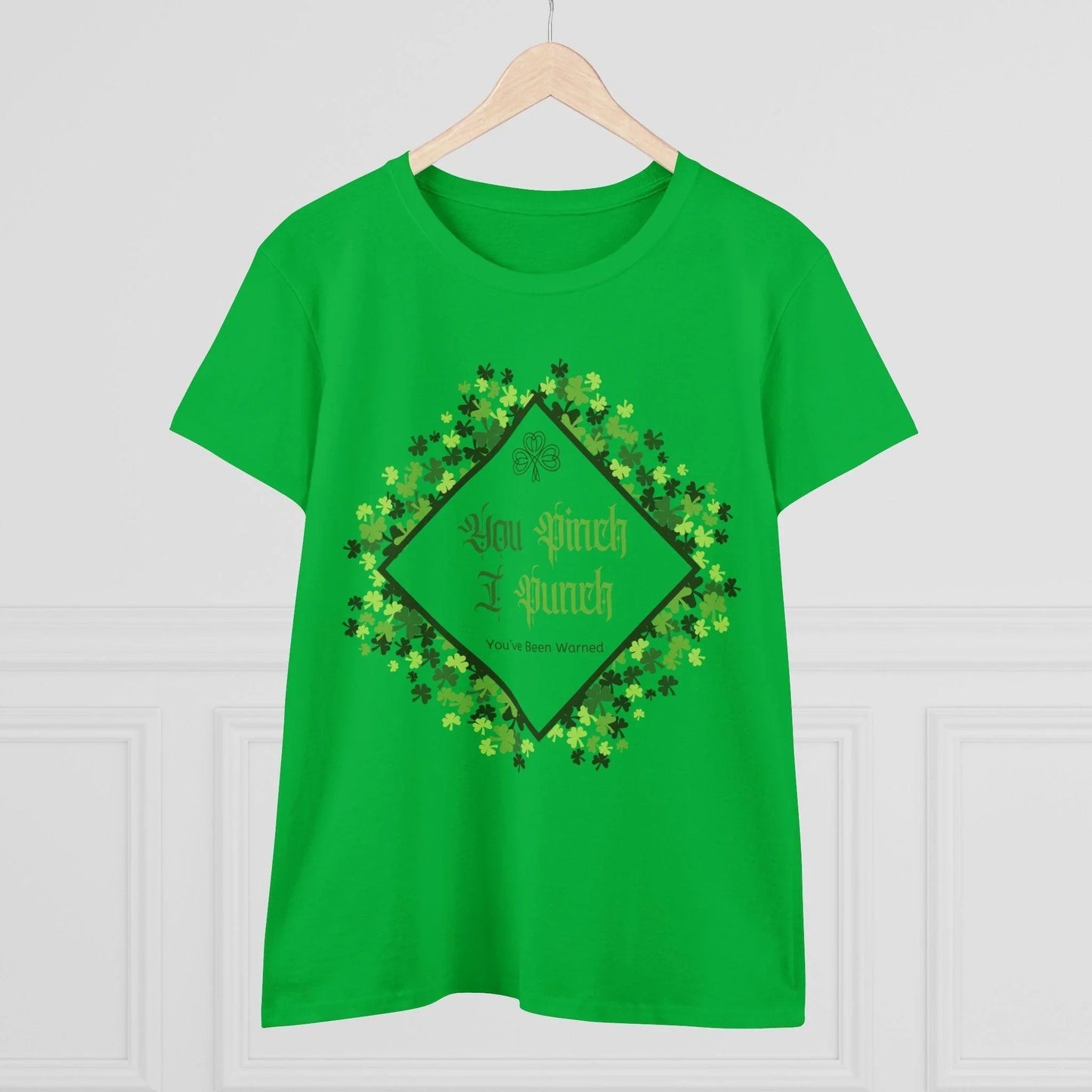 🍀 You Pinch I Punch 🍀 Women's Tee ☘️ A touch of Irish luck! - Whippie's