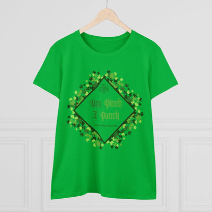 🍀 You Pinch I Punch 🍀 Women's Tee ☘️ A touch of Irish luck! - Whippie's
