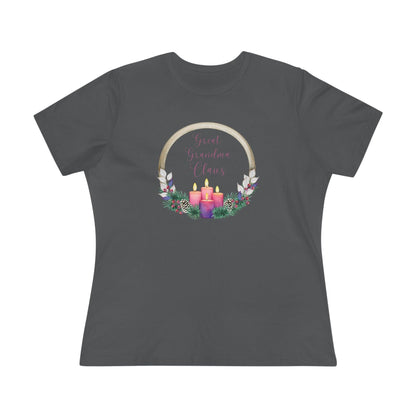 🕯️ Great Grandma Claus 👵🏼✨🎄 - Women's Softstyle Tee - Whippie's