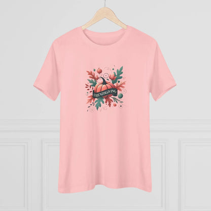 Friendsgiving Whimsical Pumpkin - Women's Softstyle Tee - Whippie's