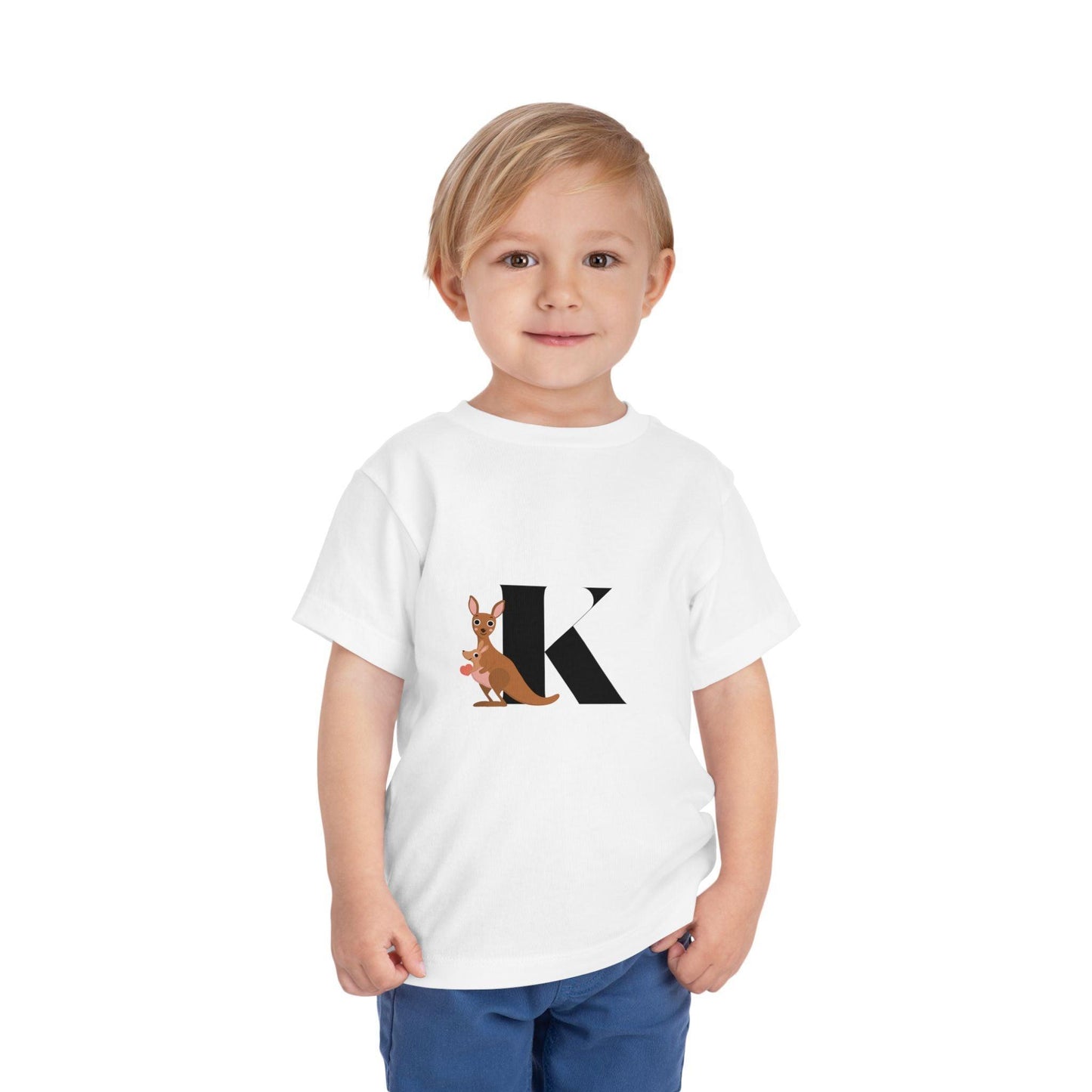 Alphabet Adventures: Letter K - Kangaroo Toddler T-shirt - Whippie's