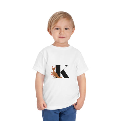 Alphabet Adventures: Letter K - Kangaroo Toddler T-shirt - Whippie's