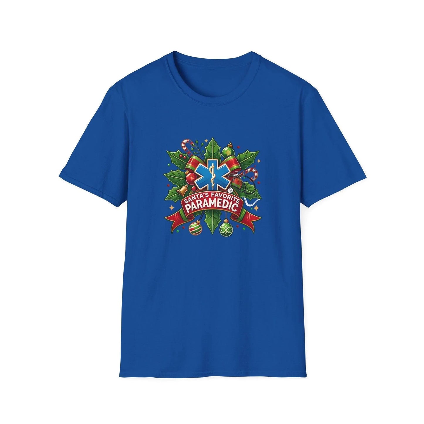 Santa's Favorite Paramedic Unisex Tee 🚑🎅 - Whippie's