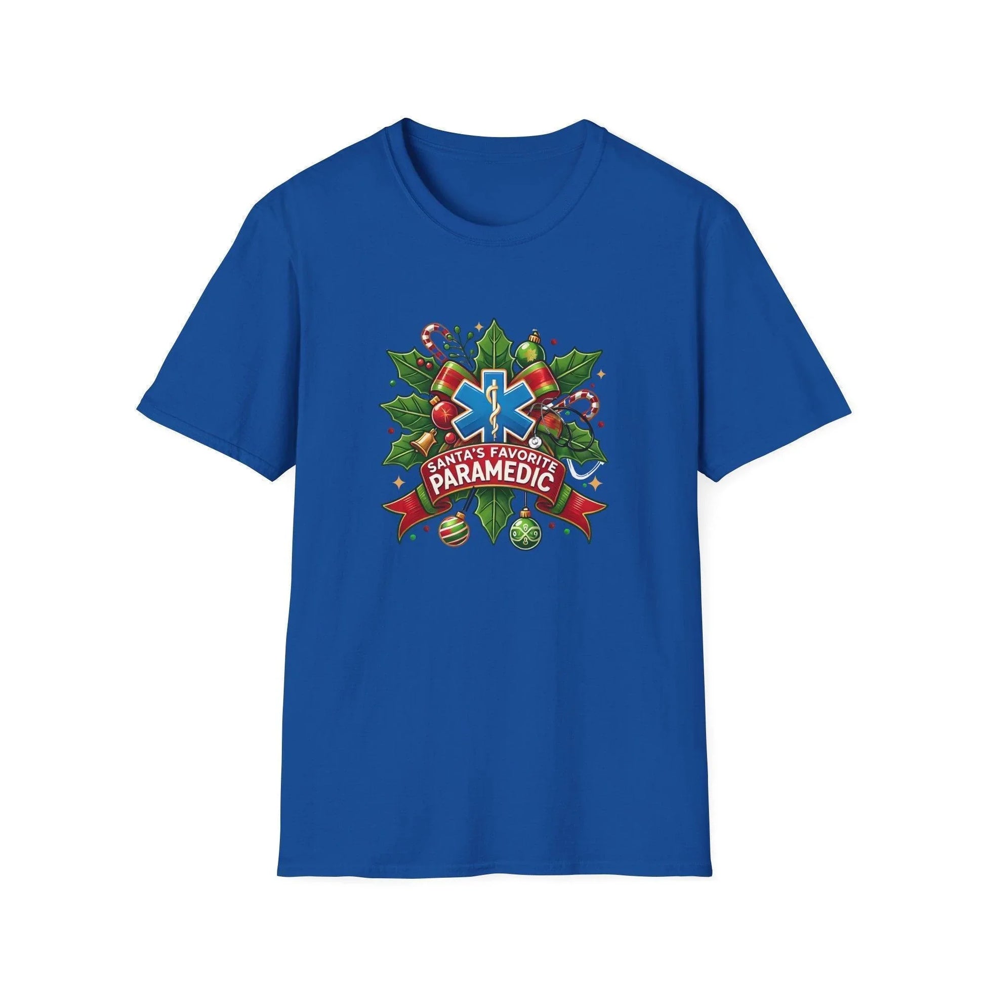 Santa's Favorite Paramedic Unisex Tee 🚑🎅 - Whippie's