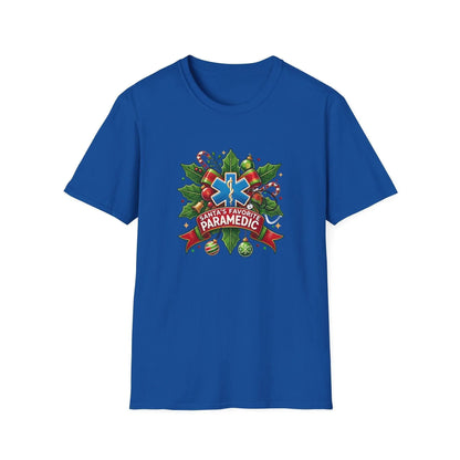 Santa's Favorite Paramedic Unisex Tee 🚑🎅 - Whippie's