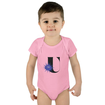 Alphabet Adventures: Letter U - Unforgettable Urchin Baby Onesie U is for Unforgettable Urchin! - Whippie's