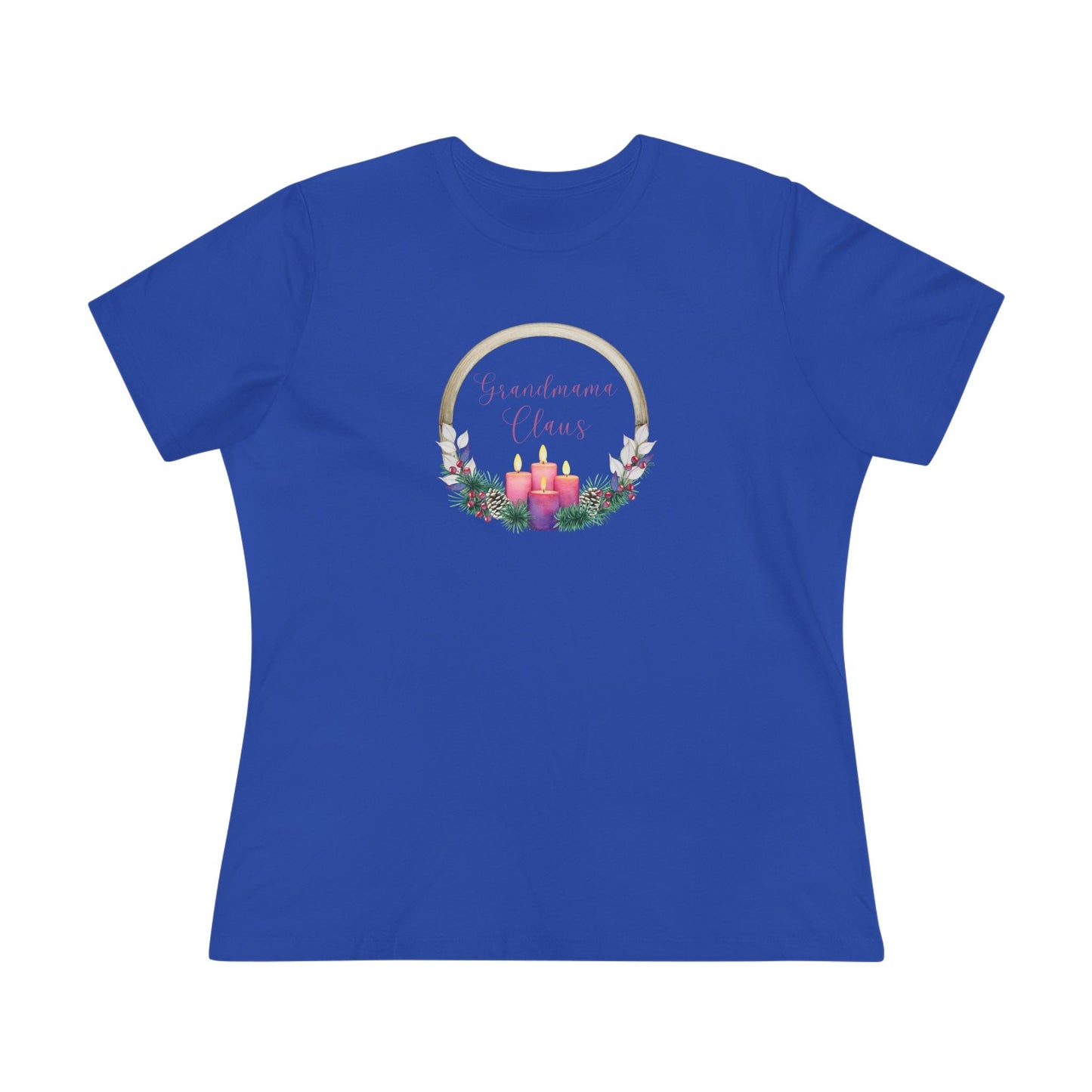Grandmama Claus Tee - The Heart of Christmas Women's Tee