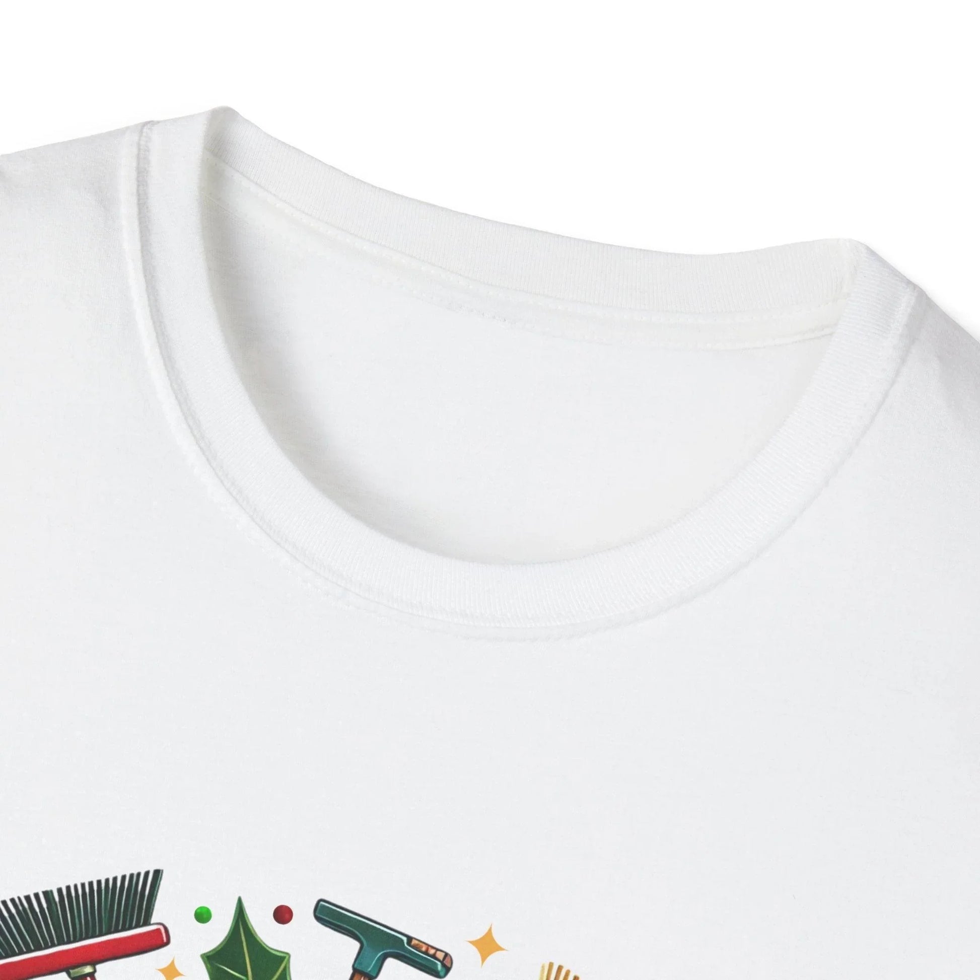 Santa's Favorite Custodian Unisex Tee 🧹🎅 - Whippie's