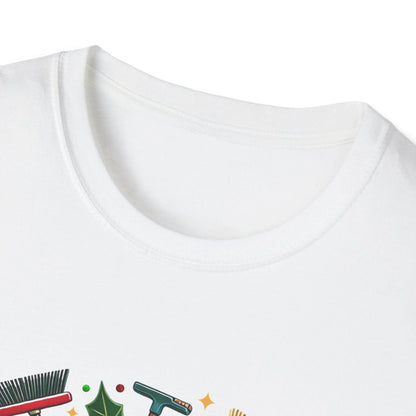 Santa's Favorite Custodian Unisex Tee 🧹🎅 - Whippie's
