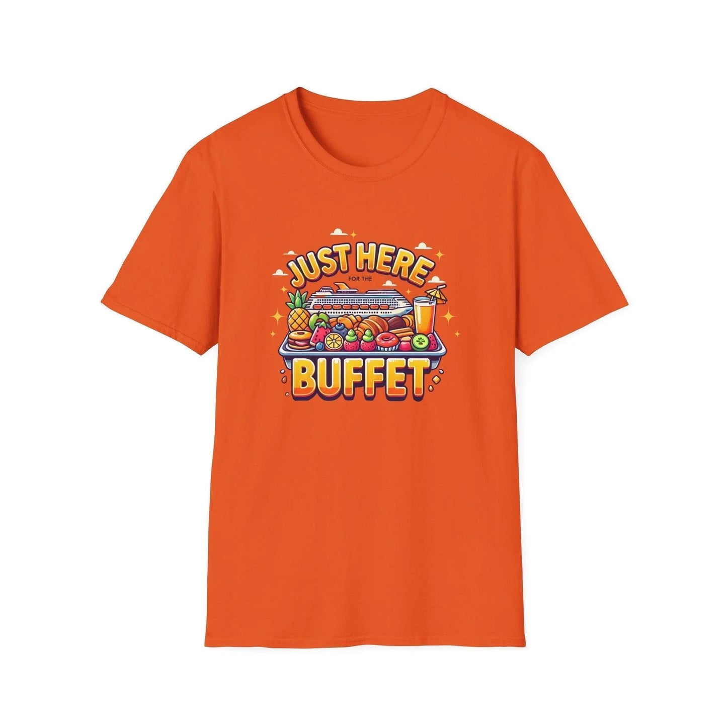 Just Here for the Buffet 🛳️🍽️ - Unisex Tee - Whippie's