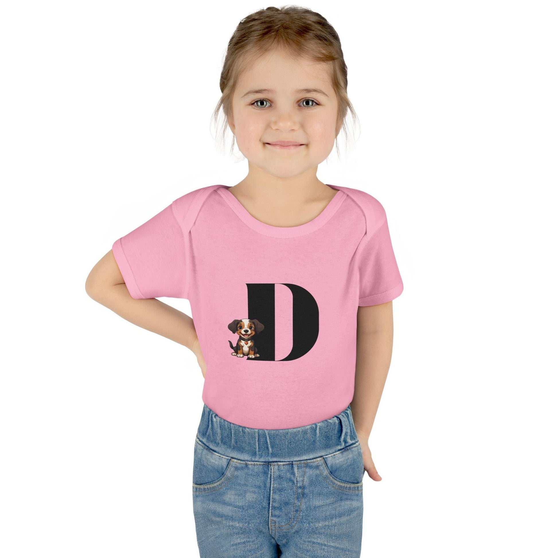 Alphabet Adventures: Letter D - Dog Baby Onesie Dress Your Little Darling in Dog-gone Delightful Style - Whippie's