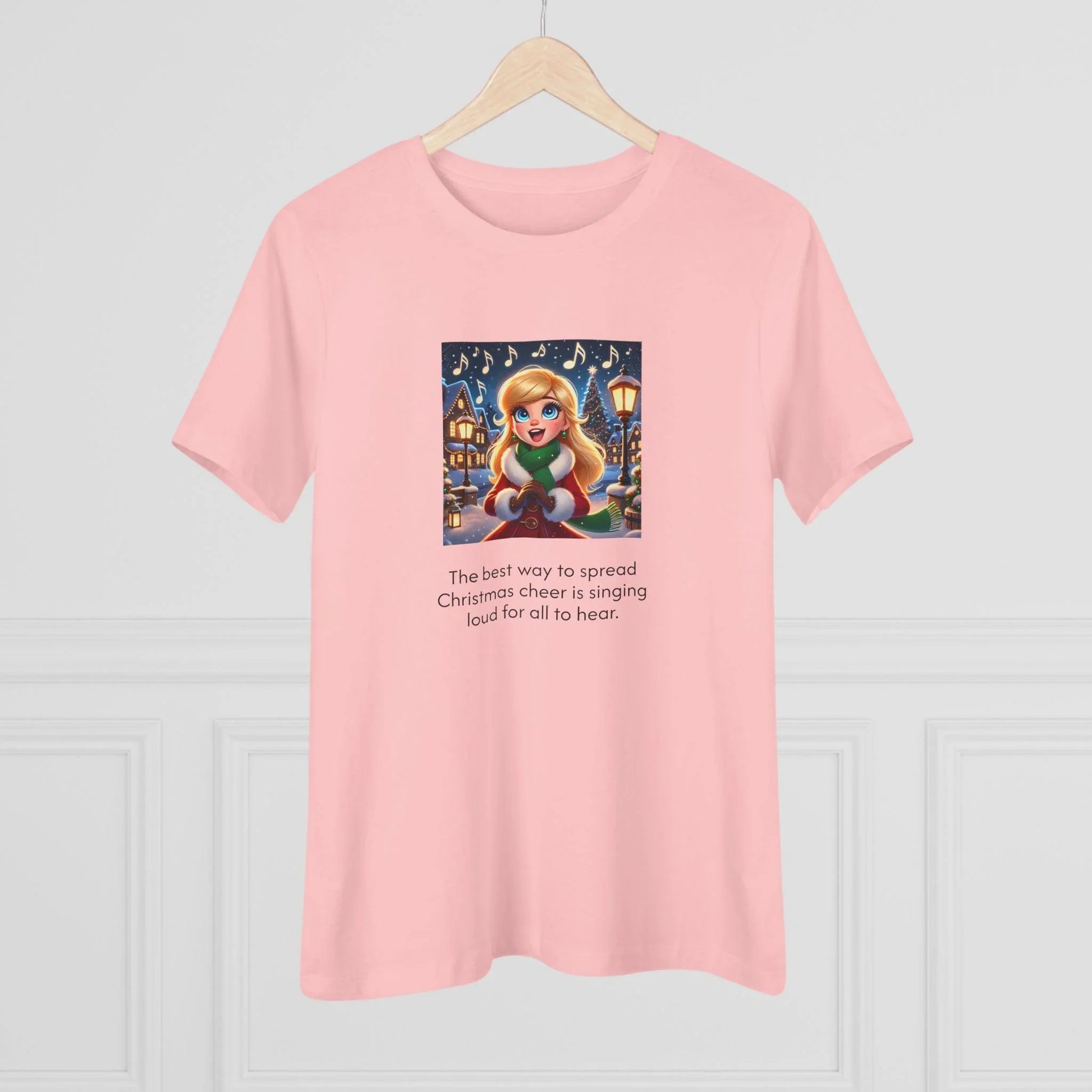 Caroler - Christmas Cheer - LBH Girl - Women's Softstyle Tee - Whippie's