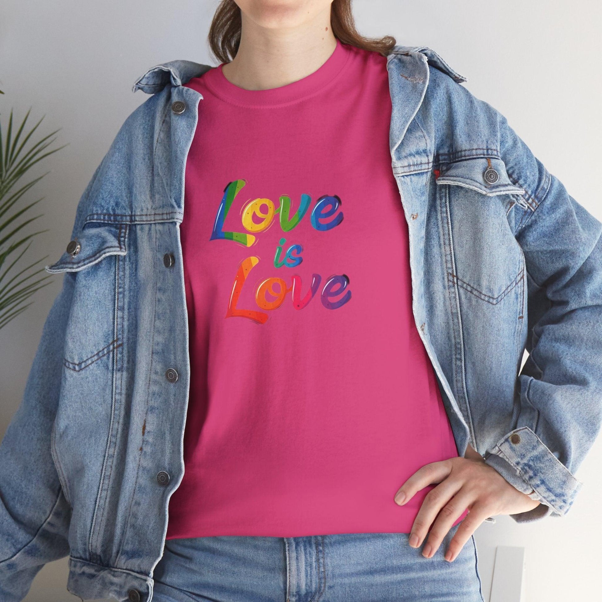 Love is Love Unisex Tee ❤️🌈 - Whippie's