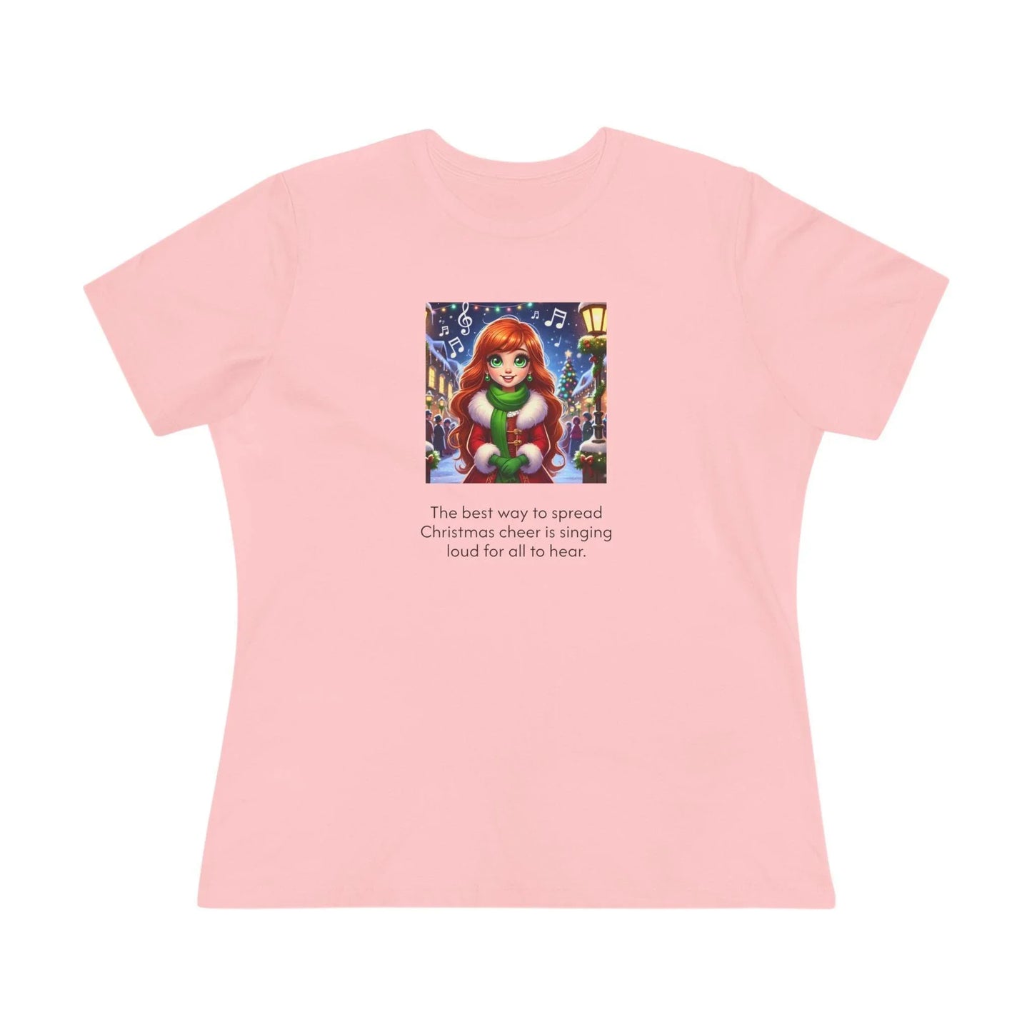 Caroler - Christmas Cheer - RH Girl - Women's Tee - Whippie's