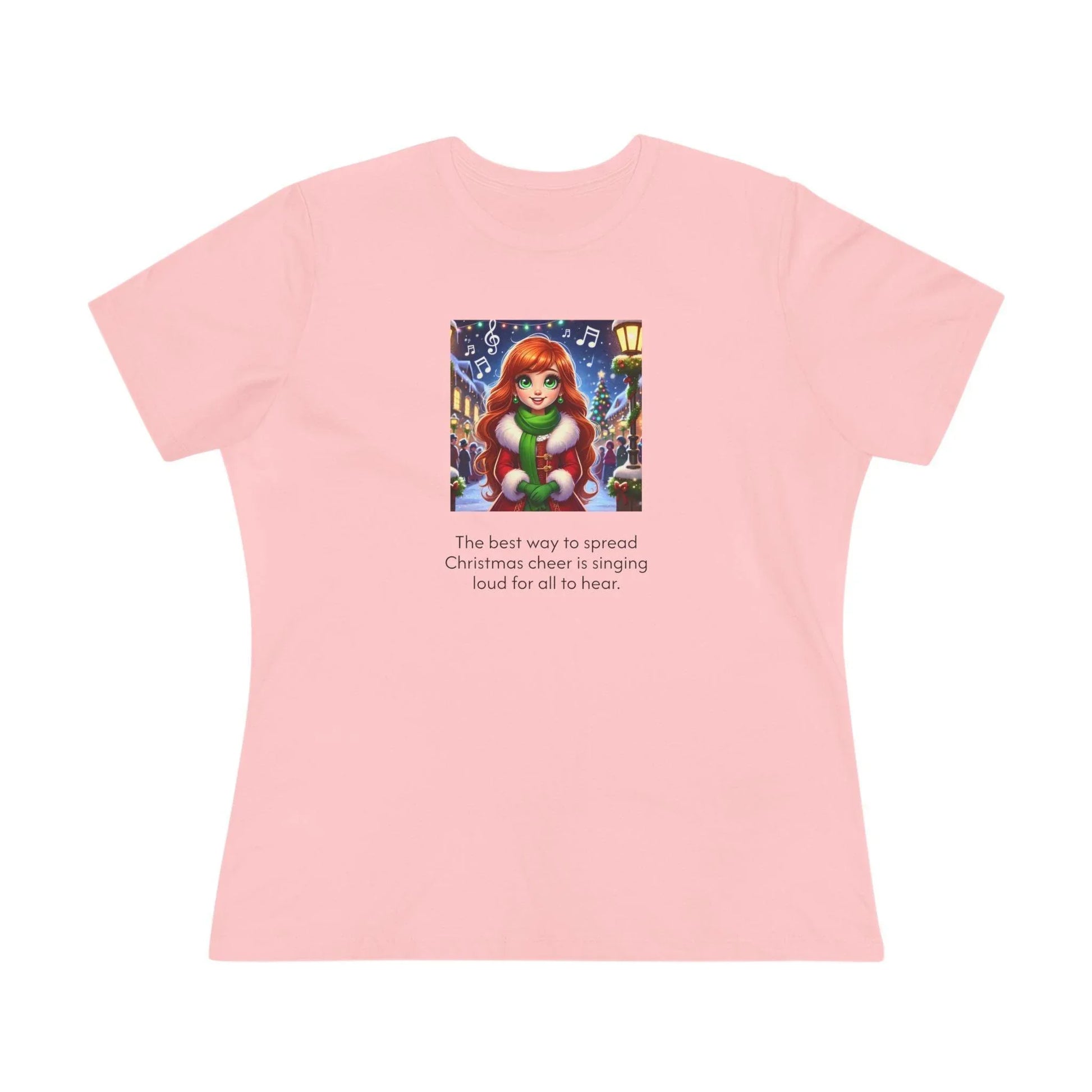 Caroler - Christmas Cheer - RH Girl - Women's Tee - Whippie's