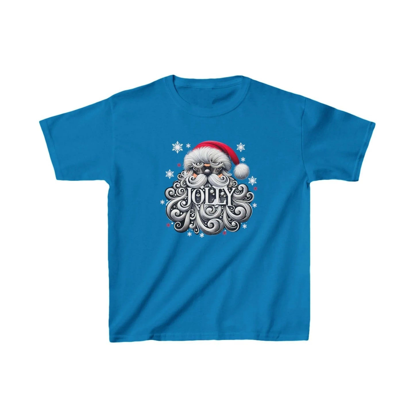 Jolly Santa 😎🎅 - Kids Unisex Heavy Cotton Tee - Whippie's