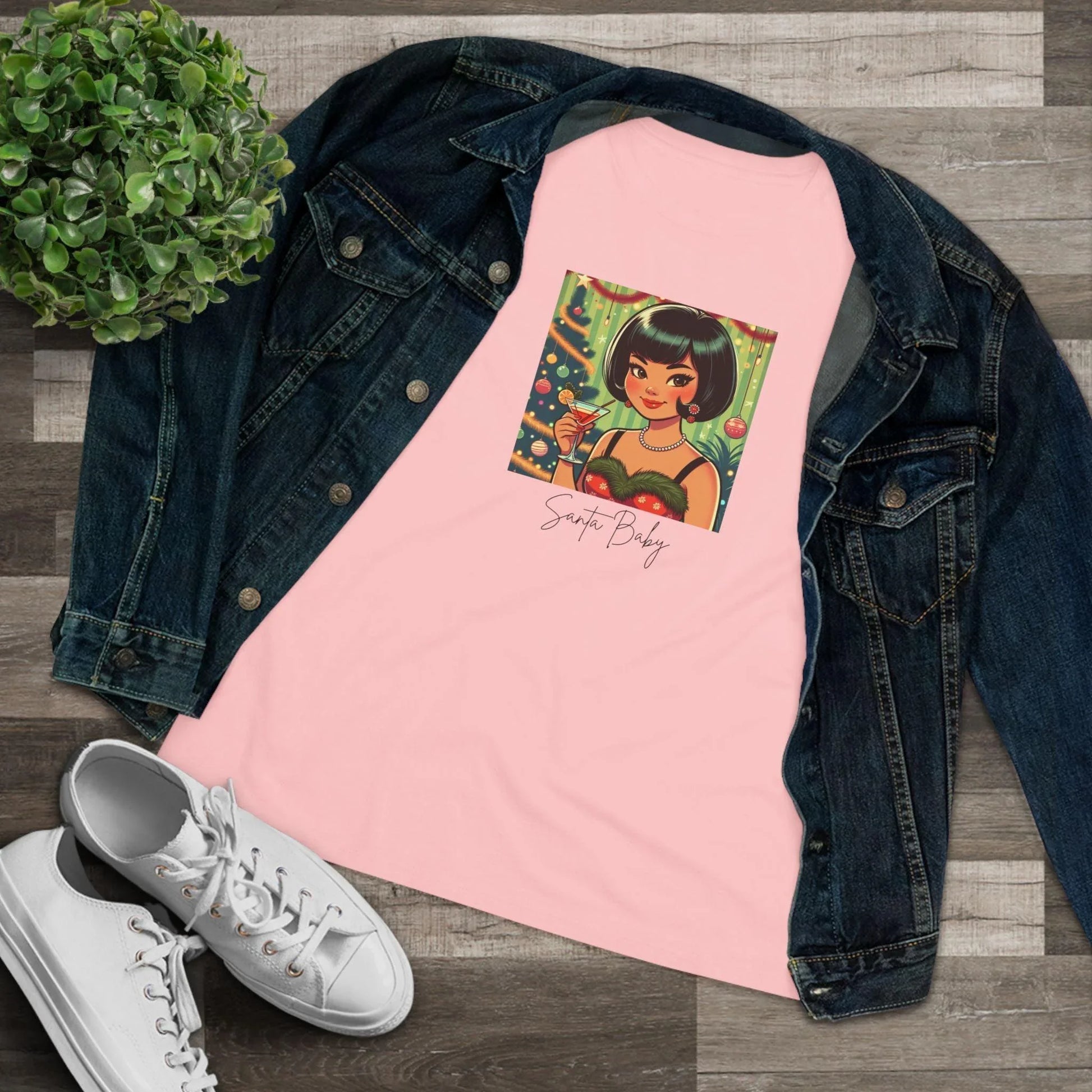Santa Baby - Women's Softstyle Tee - Whippie's