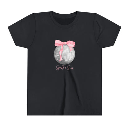 Sparkle and Sass: Youth Short Sleeve Tee - Whippie's