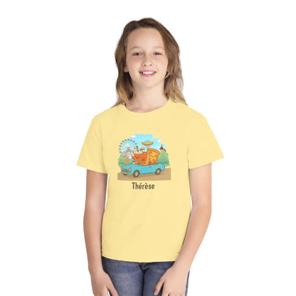 Fast Food Joyride Youth Tee - Fun & Whimsical Adventures! Personalizable