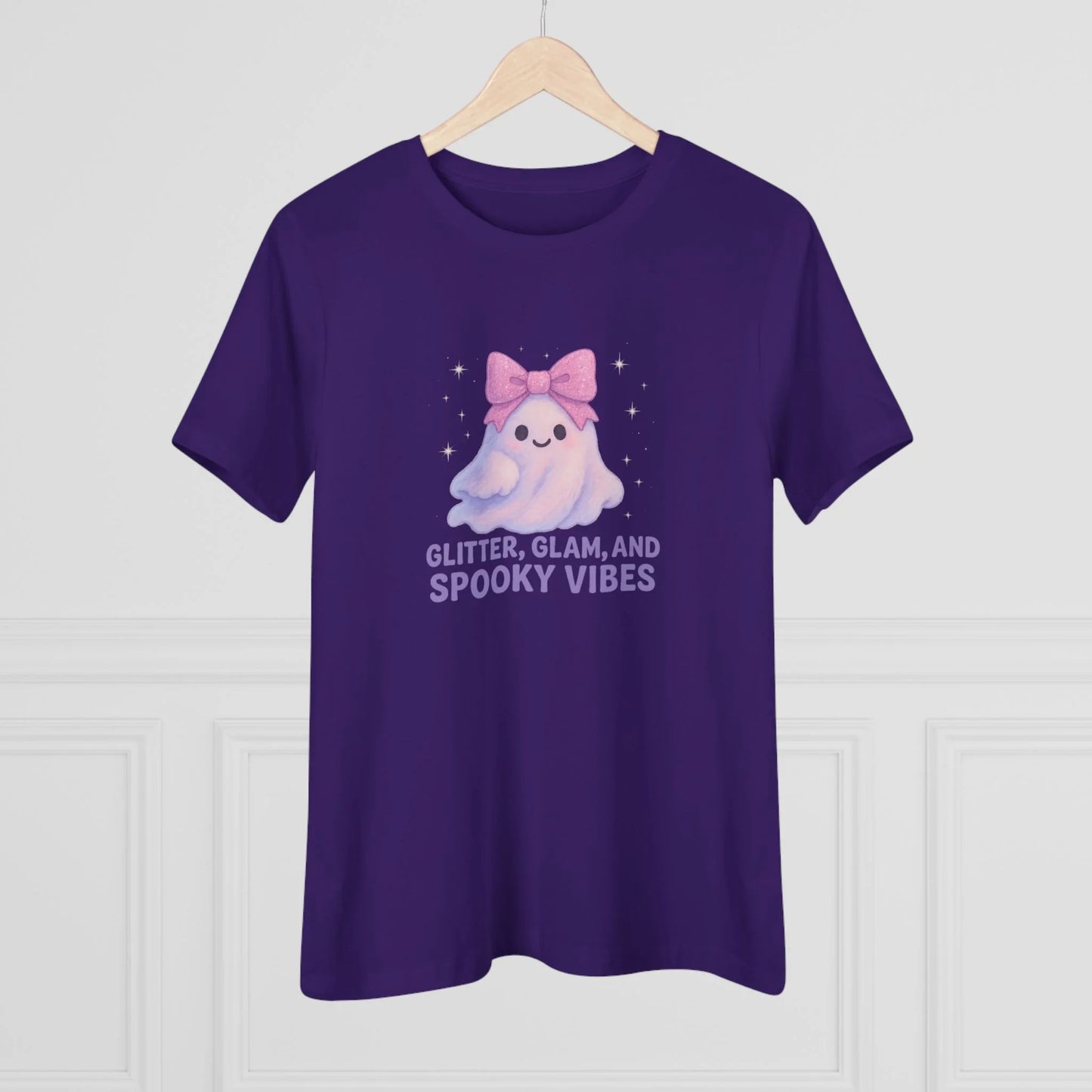 Glitter, Glam, & Spooky Vibes Women's Relaxed Tee - Whippie's